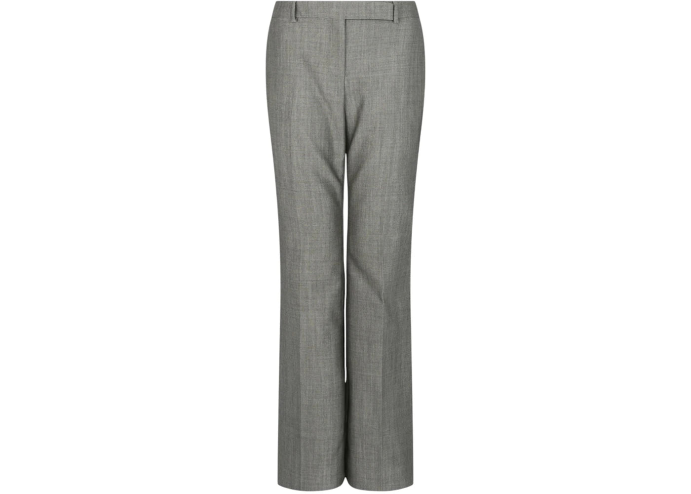 Alexander McQueen Women's Wool Blend Bootcut Pants Grey - vue 360