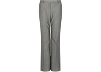 Alexander McQueen Women's Wool Blend Bootcut Pants Grey