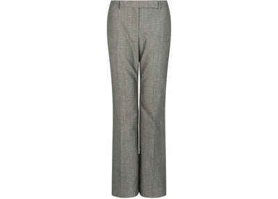 Alexander McQueen Women's Wool Blend Bootcut Pants Grey