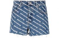 Alexander Wang Bite Shorts Deep Blue/White