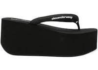 Alexander Wang Jenna Thong Platform Sandals Black (Women's)