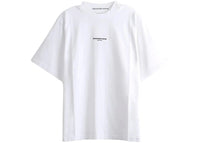 Alexander Wang Logo Print Short Sleeve Tee White
