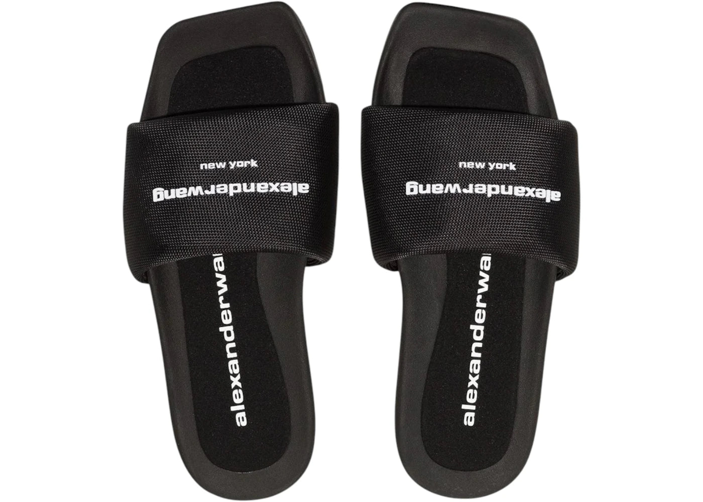 Alexander Wang Pool Slides Sandals Black (Women's) - vue secondaire B