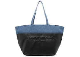 Alexander Wang Punch Tote Bag Vintage Marbled Blue/Black - vue 360