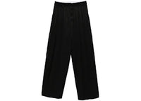 Alexander Wang Turned Down Elastic Waistband Trousers Black