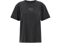 Alexander Wang Women's Hothx Logo Tee Washed Black