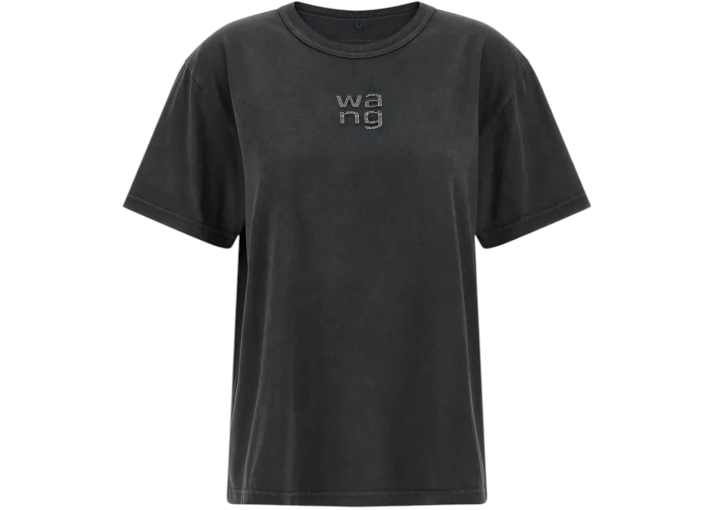 Alexander Wang Women's Hothx Logo Tee Washed Black - vue secondaire A