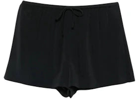 Alexander Wang Women's Mid-Rise Pleated Short Black - vue 360