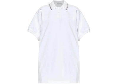 Alexander Wang Women's Relaxed Mini Polo Dress White