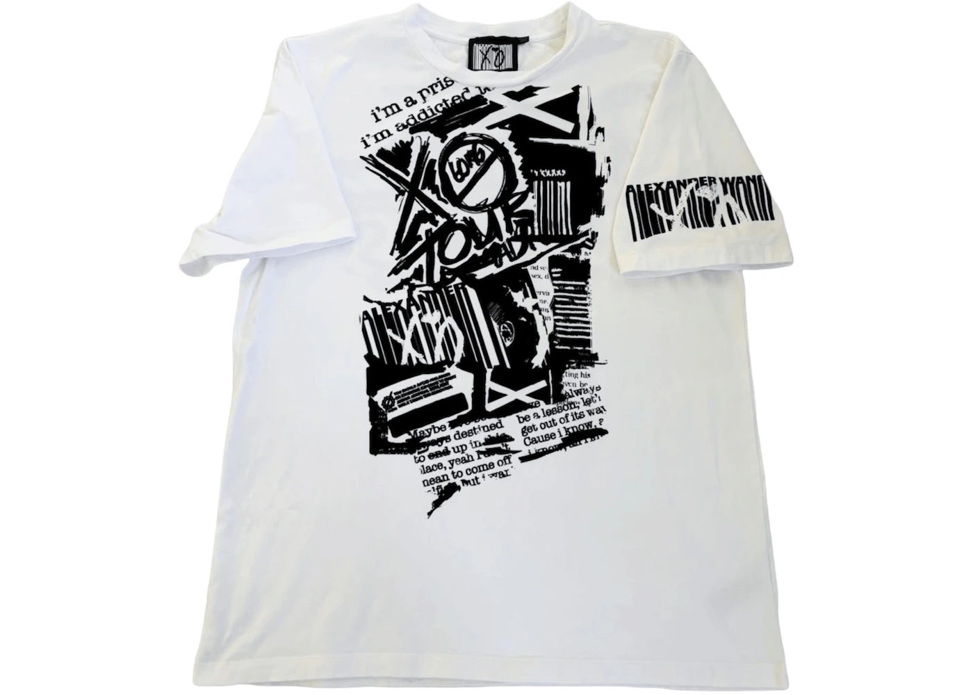 Alexander Wang x The Weeknd XO Beauty Behind The Madness T-shirt White - vue secondaire A