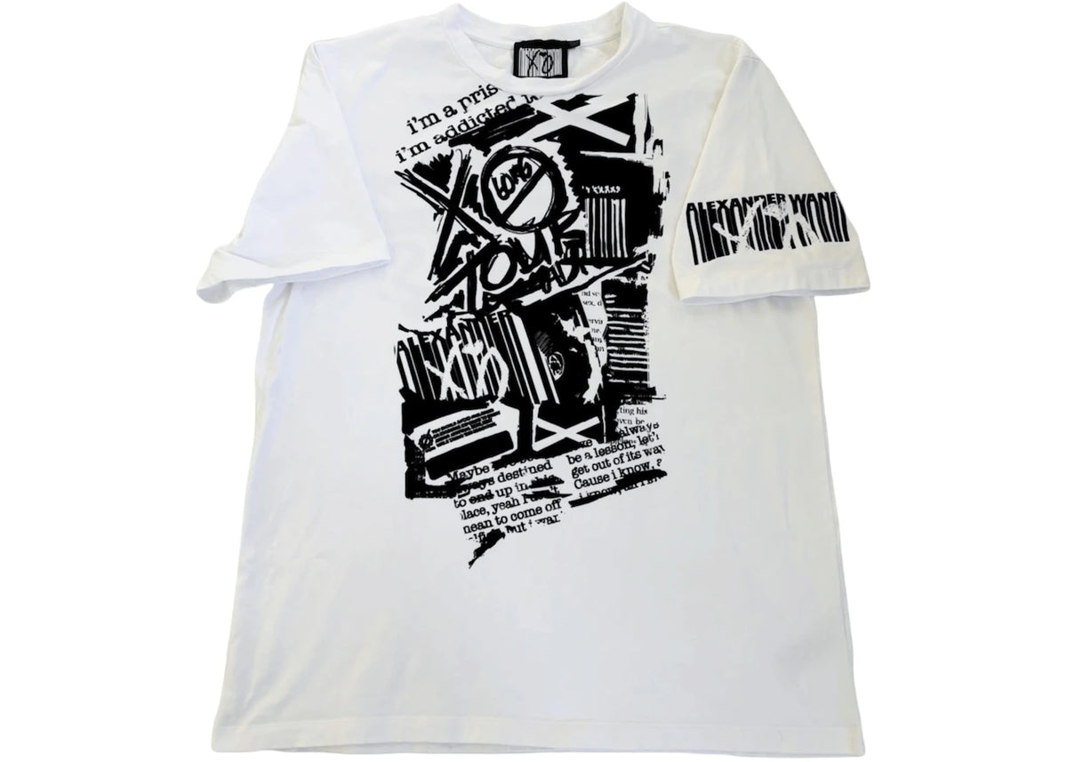 Alexander Wang x The Weeknd XO Beauty Behind The Madness T-shirt White - vue 360