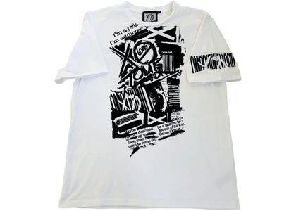 Alexander Wang x The Weeknd XO Beauty Behind The Madness T-shirt White - apparel view 2