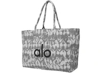 Alo Yoga Iconic Shopper Tote Bag Grey Tiedye