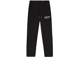 Ambush Logo-Print Track Pants Black - vue 360