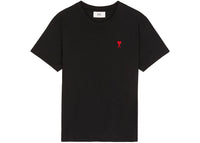 Ami Paris Ami De Coeur Classic Fit T-Shirt Schwarz/Rot