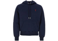 Ami Paris Ami De Coeur Hoodie Marine