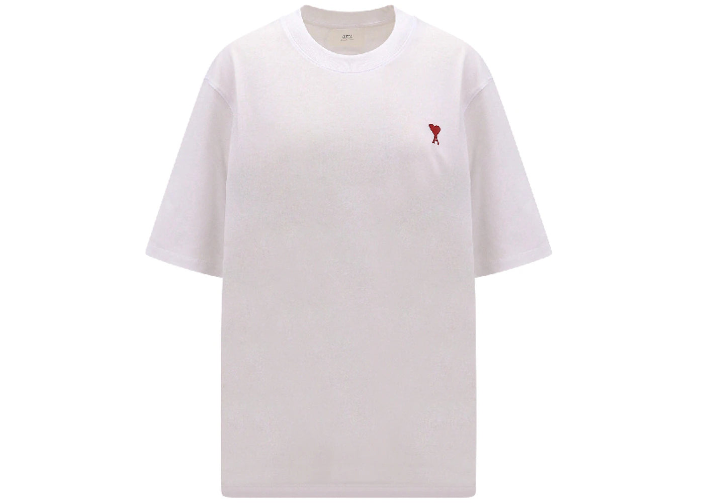 Ami Paris Ami De Coeur Tee White - vue 360