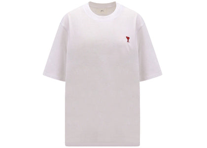 Ami Paris Ami De Coeur Tee White