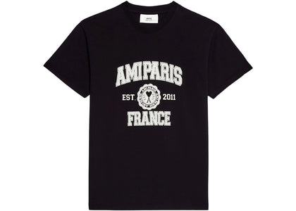 Ami Paris Ami Paris France T-Shirt Black/White