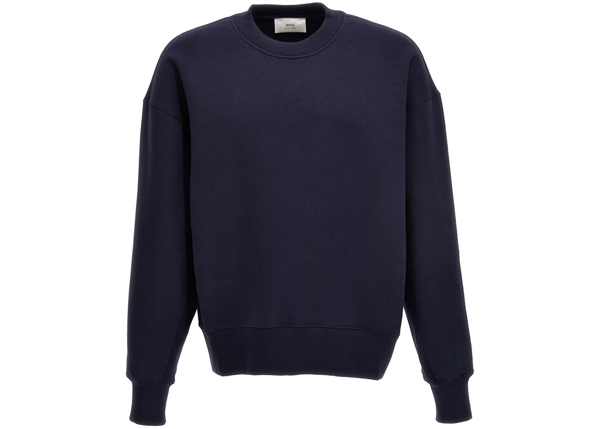 Ami Paris Ami Sweatshirt Night Blue - vue 360