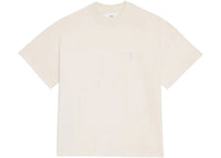 Ami Paris Ami de Coeur T-Shirt aus Bio-Baumwolle Off-White