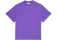 Ami Paris Ami de Coeur T-Shirt aus Bio-Baumwolle Lila