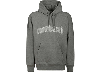 Ami Paris Coeur Sacre Hoodie Grey