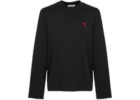 Ami Paris Langarmshirt Schwarz