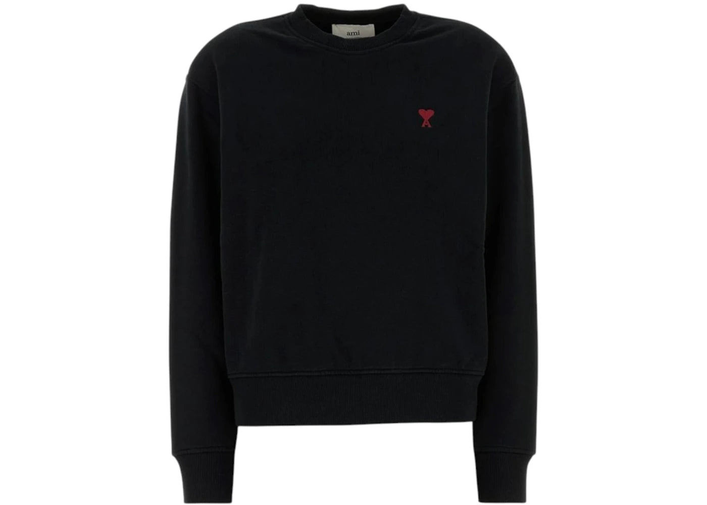 Ami Paris Logo Sweatshirt Black