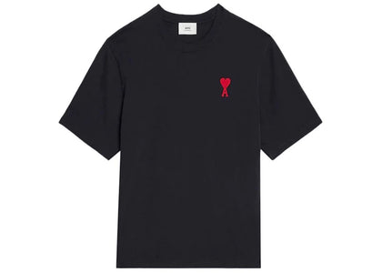 Ami Paris Tonal Ami De Coeur S/S T-shirt Black