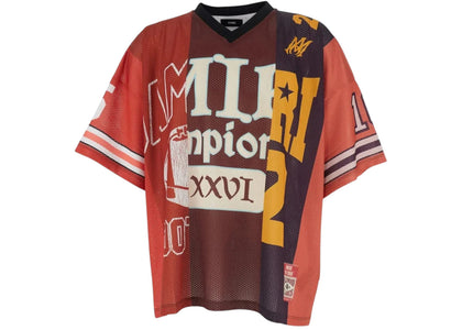 AMIRI Spliced Oversized Tee Red - product view 2