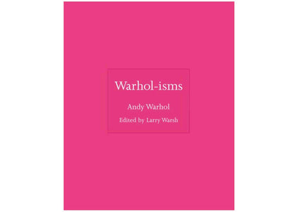 Andy Warhol Warhol-isms Hardcover Book - product view 2