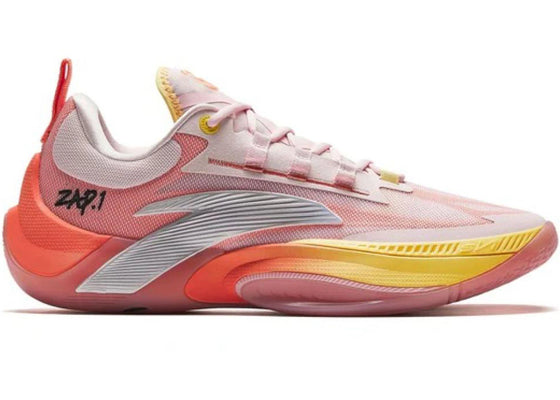 Anta Instant ZAP 1 Pink Yellow sneakers - authentic Anta shoes