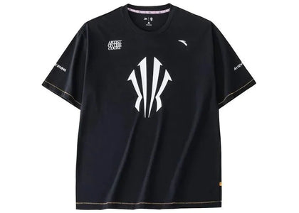 Anta x Kyrie Irving Logo Basketball Tee Black - product view 2