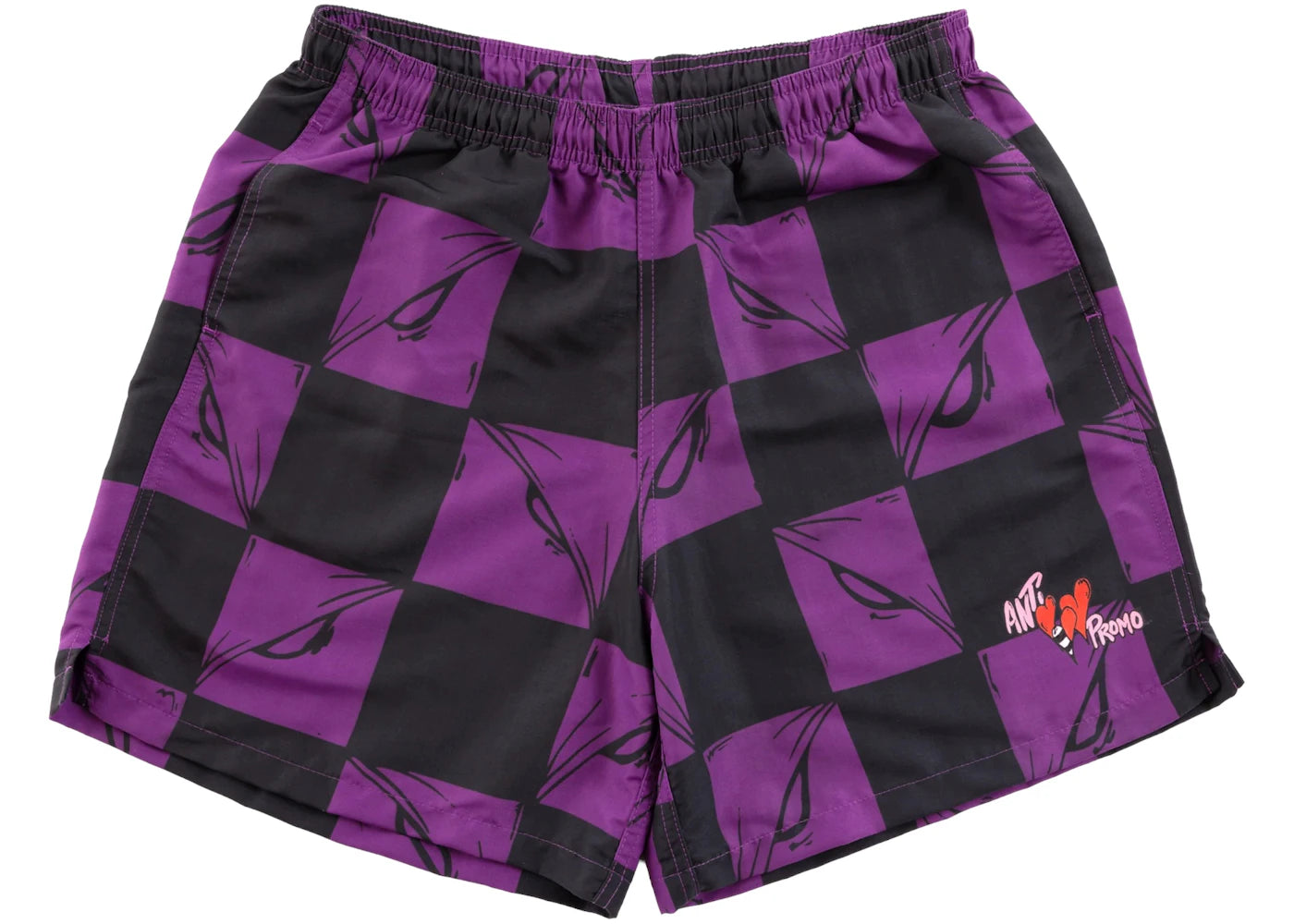 Anti Promo Nylon Shorts Multicolor - vue 360