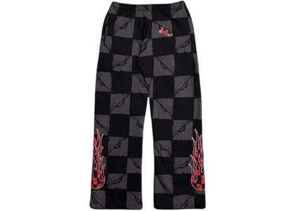 Anti Promo x Matty Boy 99 Eyes Flame Sweatpant (Atlanta Exclusive) Black - product view 2