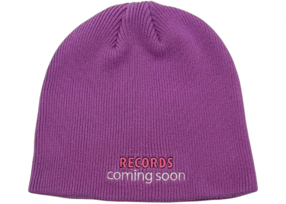 Anti Promo x Matty Boy Sex Record Beanie Purple - vue secondaire A