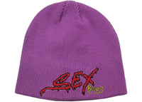 Anti Promo x Matty Boy Sex Record Beanie Purple