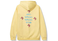 Anti Social Social Club 2 Much of Heaven Hoodie Yellow