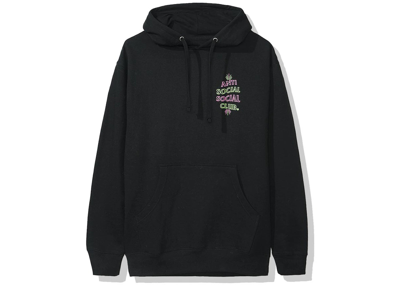 Anti Social Social Club 777 Hoodie (FW19) Black - vue secondaire B
