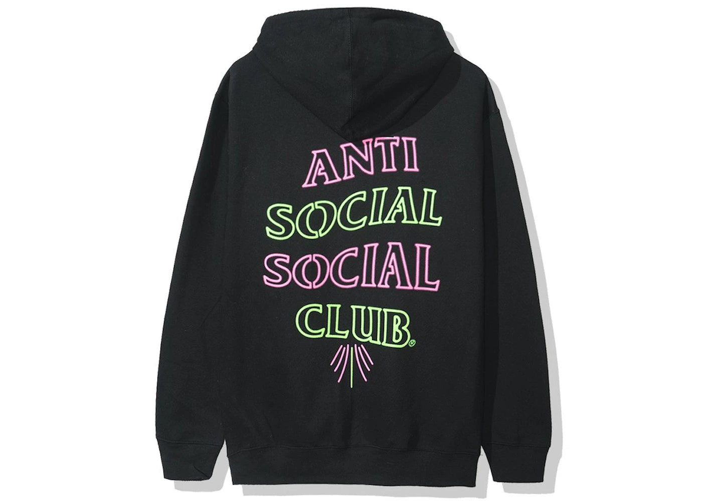 Anti Social Social Club 777 Hoodie (FW19) Black - vue secondaire A