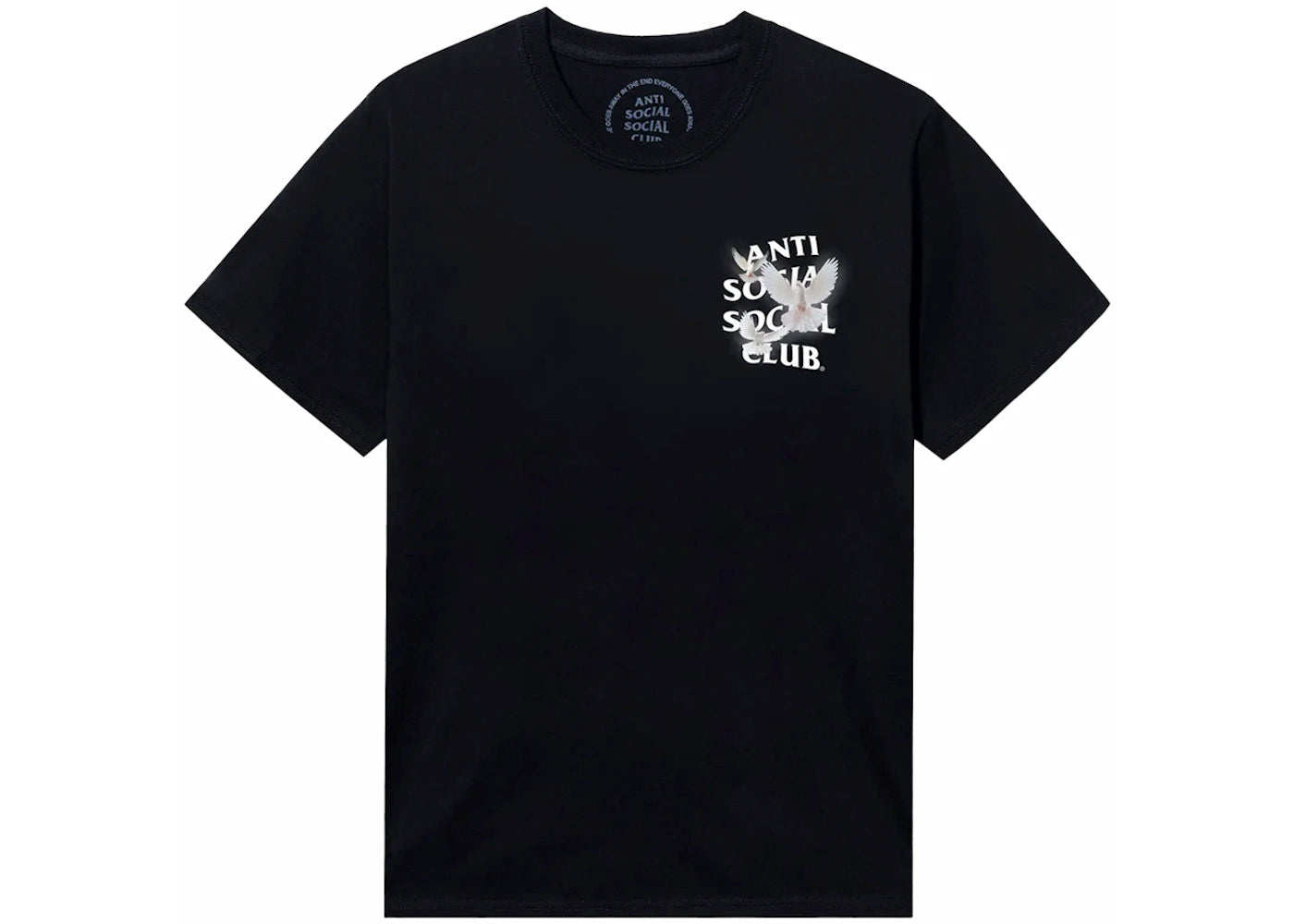 Anti Social Social Club Appreciate Life Tee Black - vue secondaire B