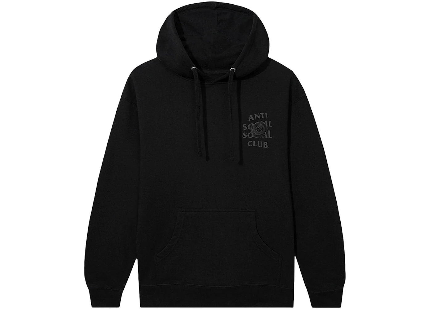 Anti Social Social Club Bat Emoji F&F Hoodie Royal/Black - vue secondaire B