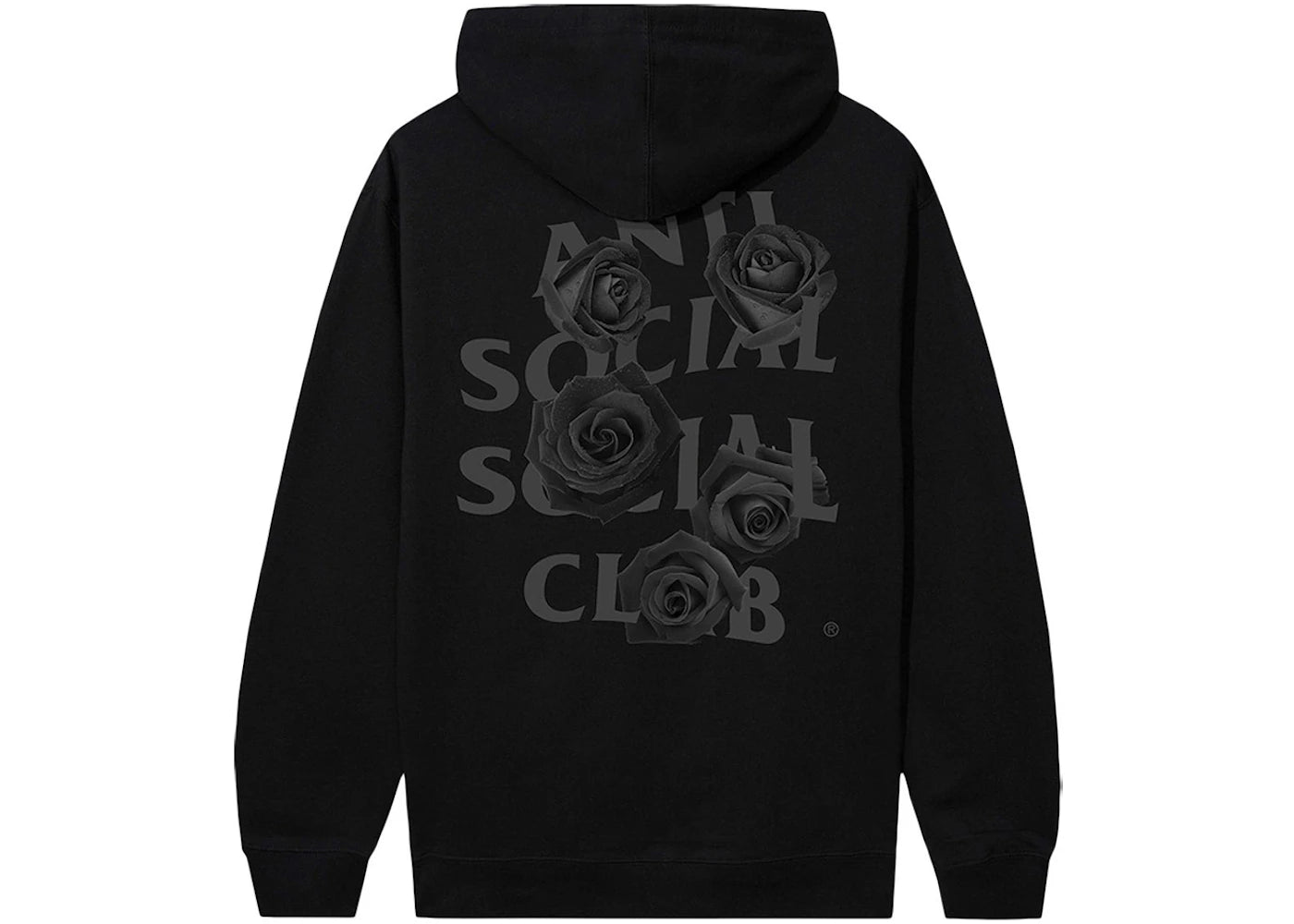 Anti Social Social Club Bat Emoji F&F Hoodie Royal/Black - vue secondaire A