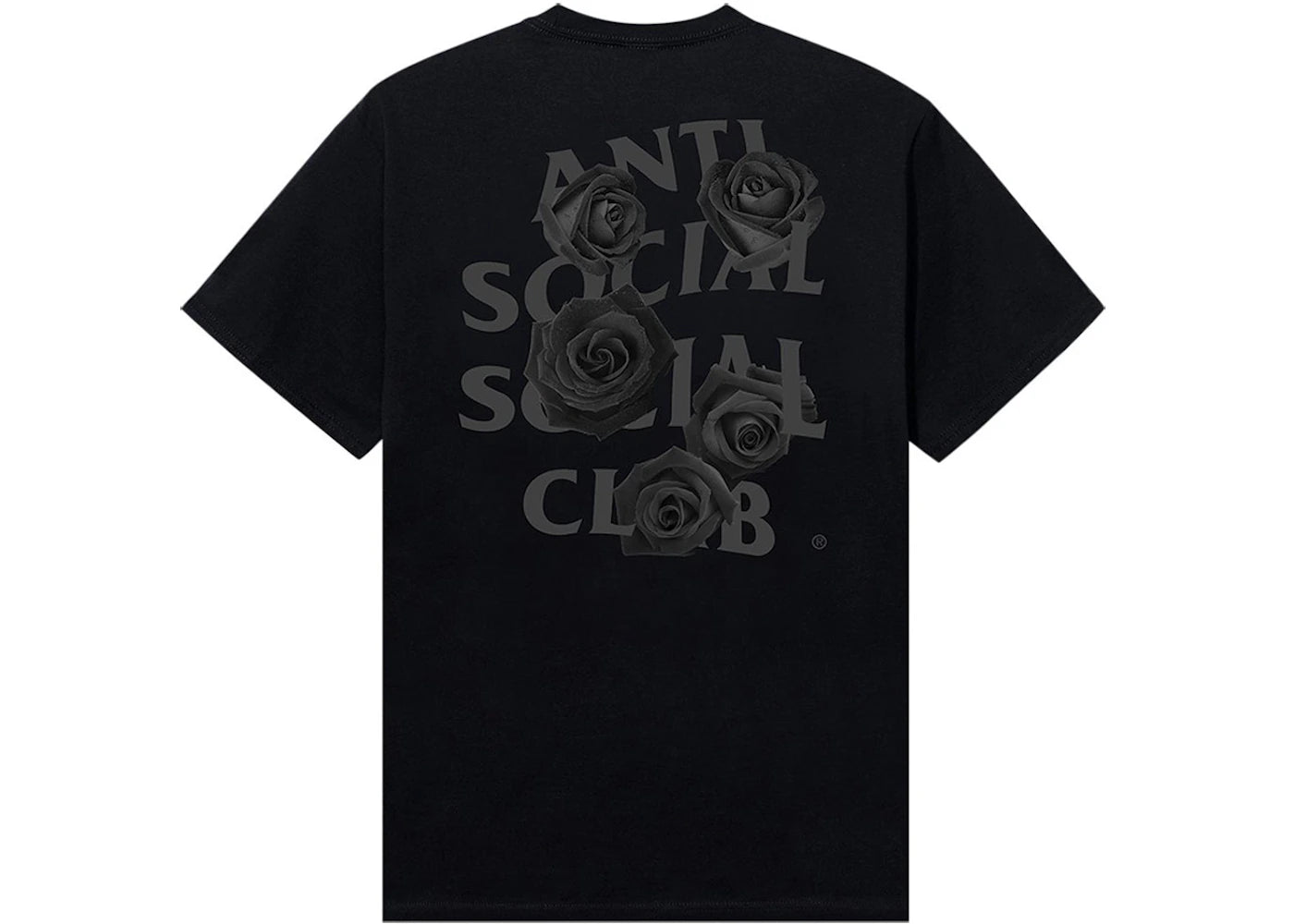 Anti Social Social Club Bat Emoji F&F Tee Royal/Black - vue secondaire A