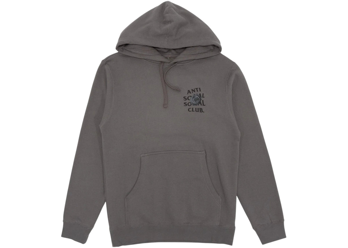 Anti Social Social Club Bat Emoji Hoodie Black - vue 360