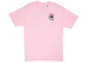 Anti Social Social Club Bat Emoji Tee Pink