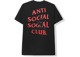 Anti Social Social Club Bitter Tee Black - vue 360