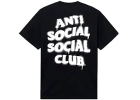 Anti Social Social Club Burn It Down Tee Black - vue 360