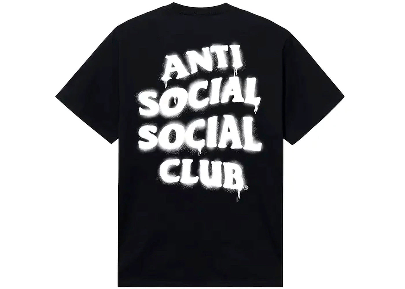 Anti Social Social Club Burn It Down Tee Black - vue secondaire A